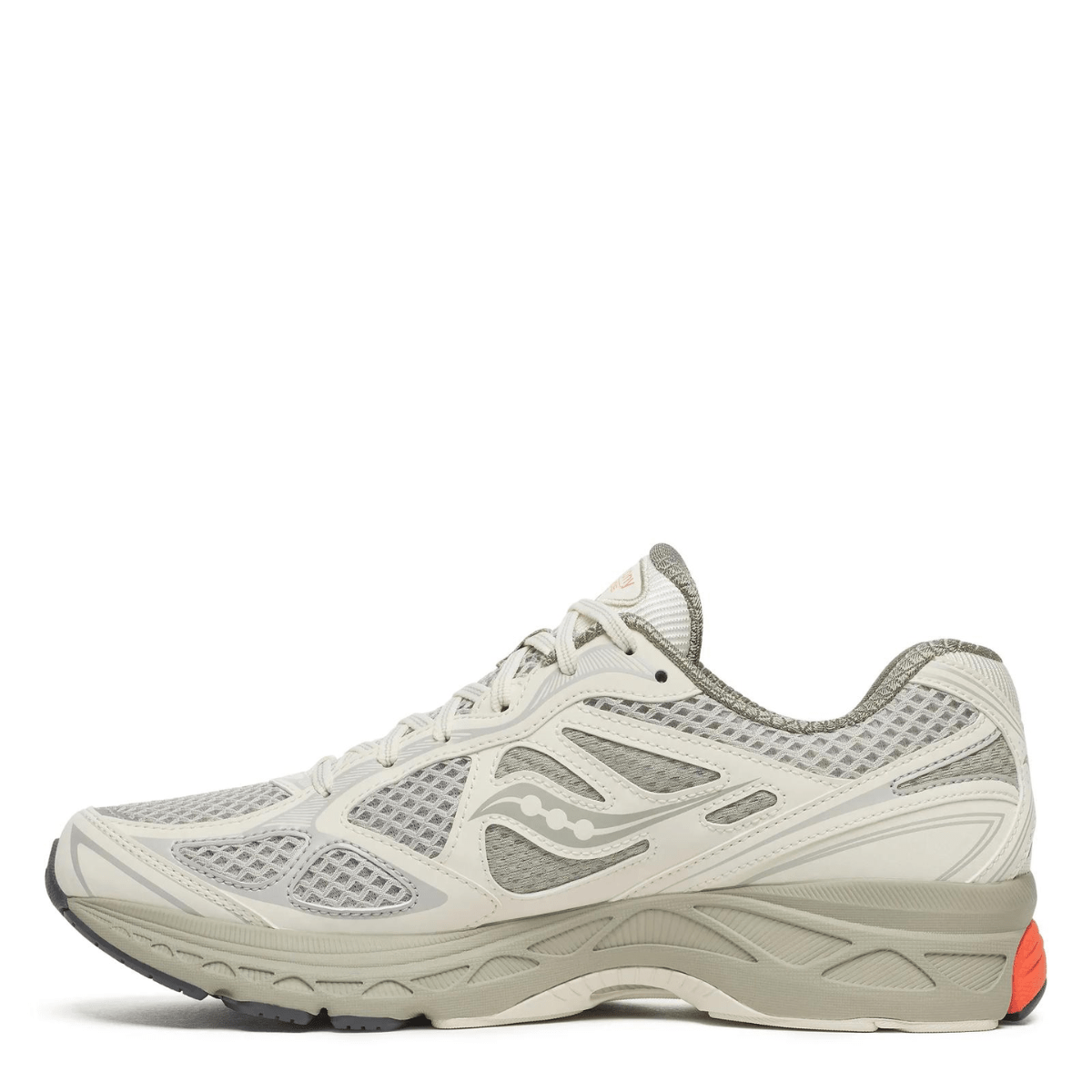 Saucony Women's ProGrid Guide 7 in Tofu/Fire