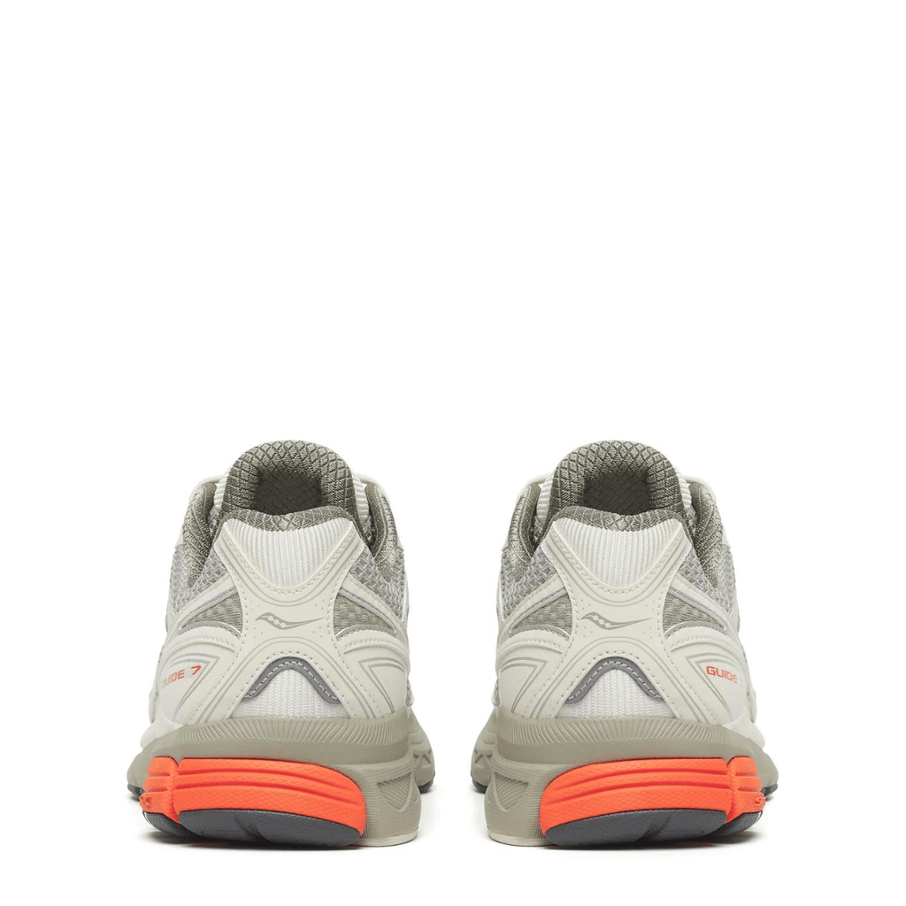 Saucony Women's ProGrid Guide 7 in Tofu/Fire