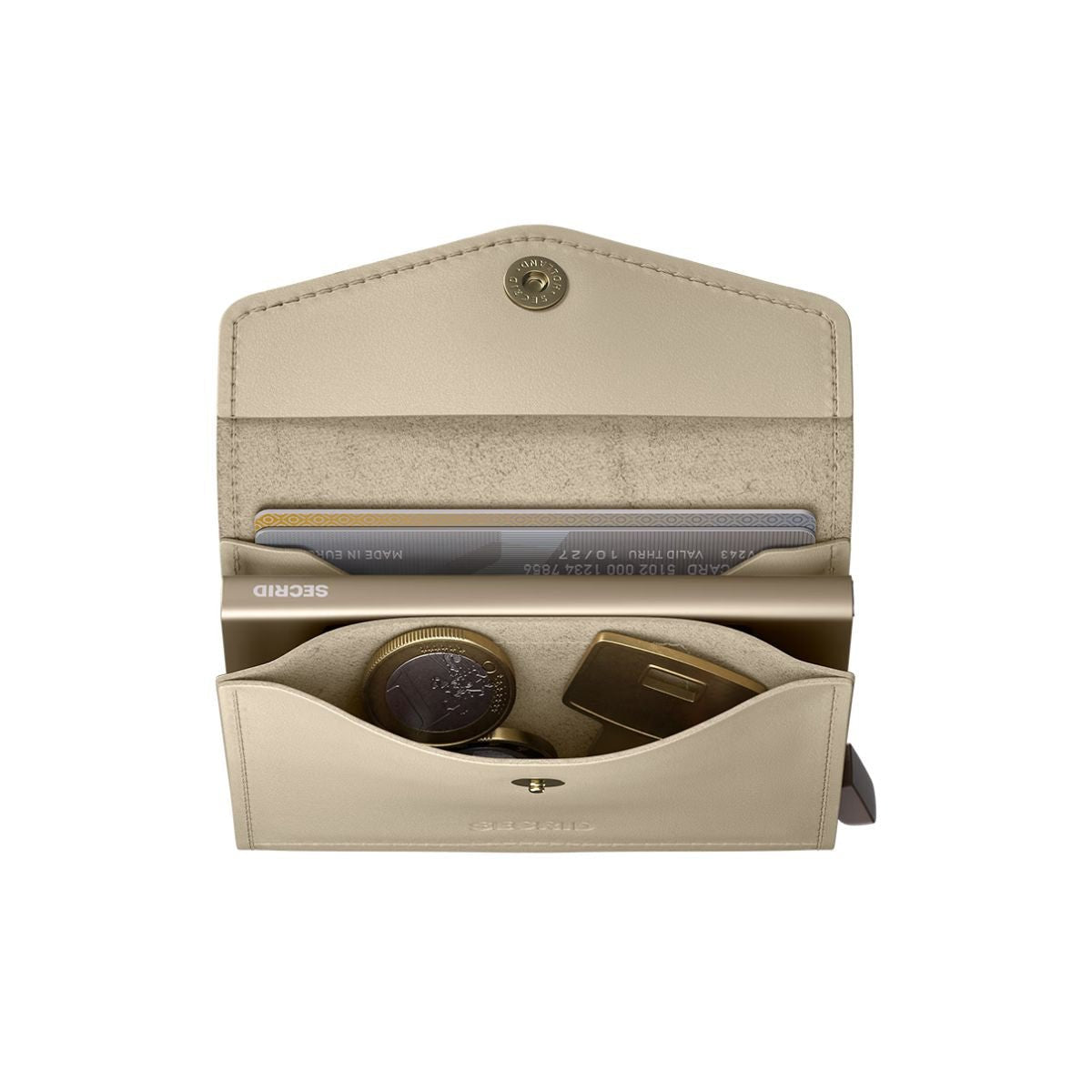 Secrid Envelope Wallet Original in Latte