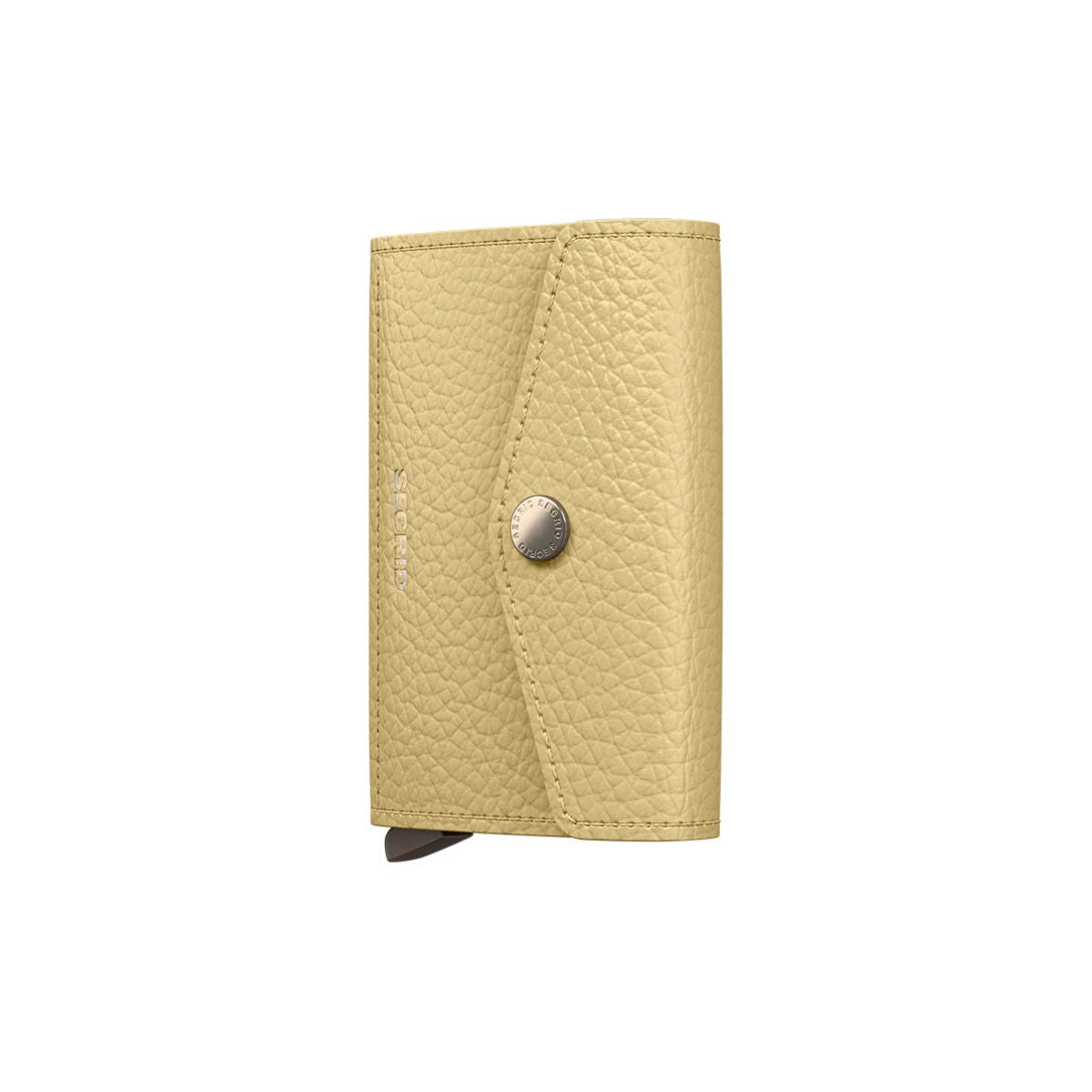 Secrid Envelope Wallet Pebble in Butter Yellow