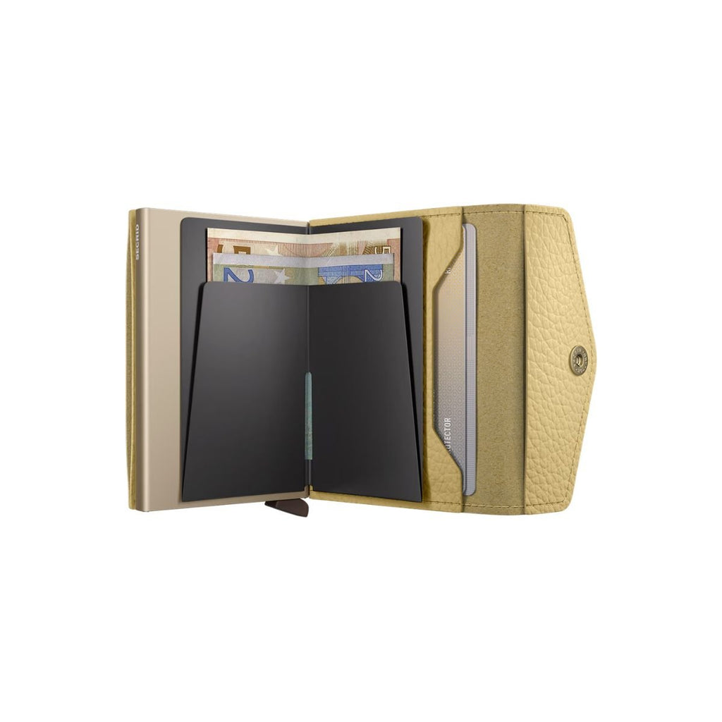 Secrid Envelope Wallet Pebble in Butter Yellow