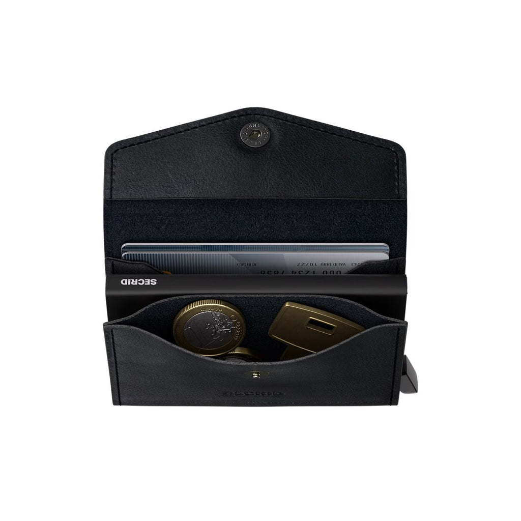 Secrid Envelope Wallet Vintage in Black