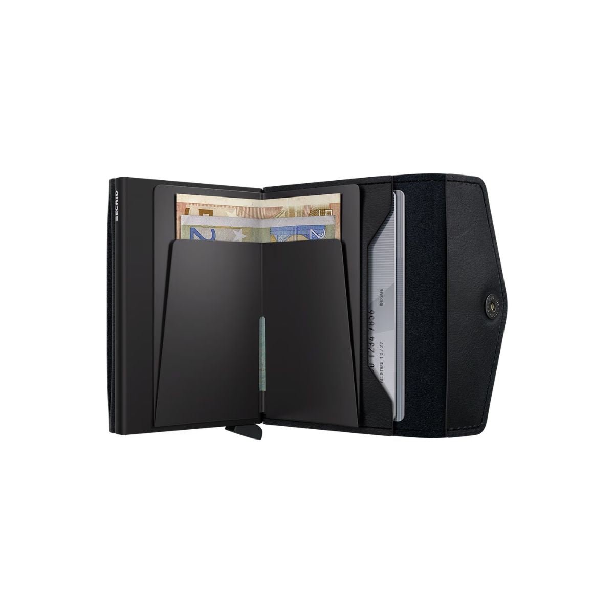 Secrid Envelope Wallet Vintage in Black