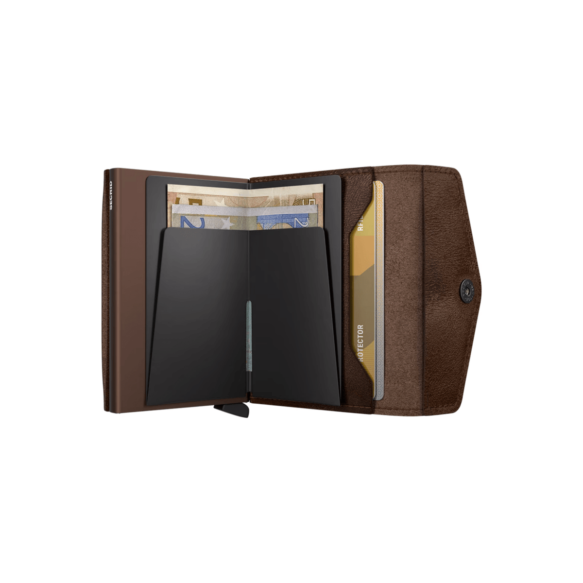 Secrid Envelope Wallet Vintage in Chocolate