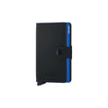 Secrid Mini Wallet Matte in Black/Blue