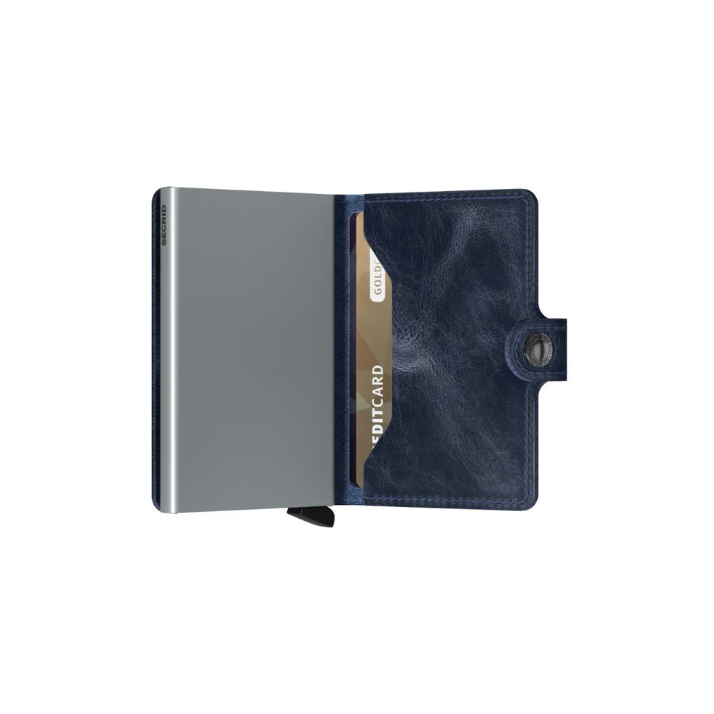 Secrid Mini Wallet Vintage in Blue