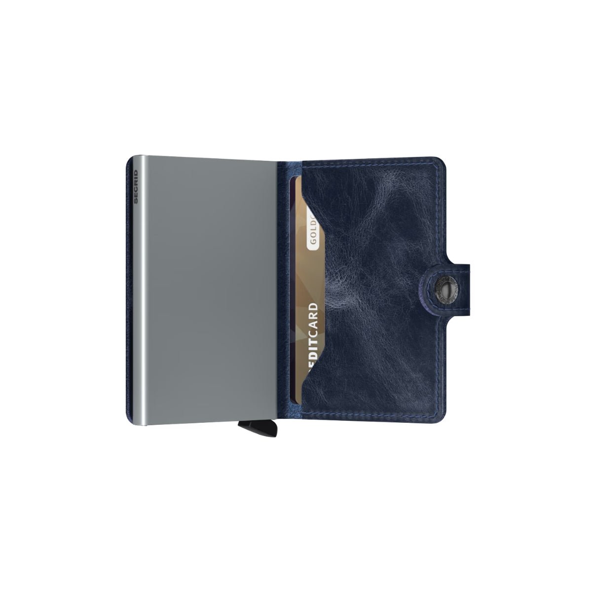 Secrid Mini Wallet Vintage in Blue