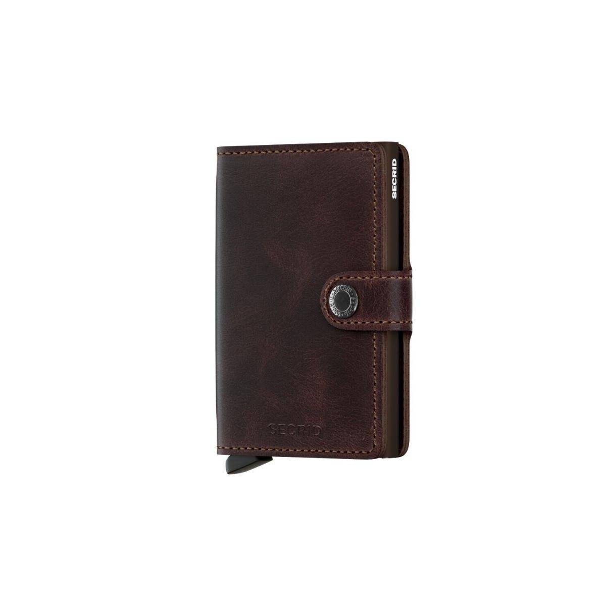 Secrid Mini Wallet Vintage in Chocolate