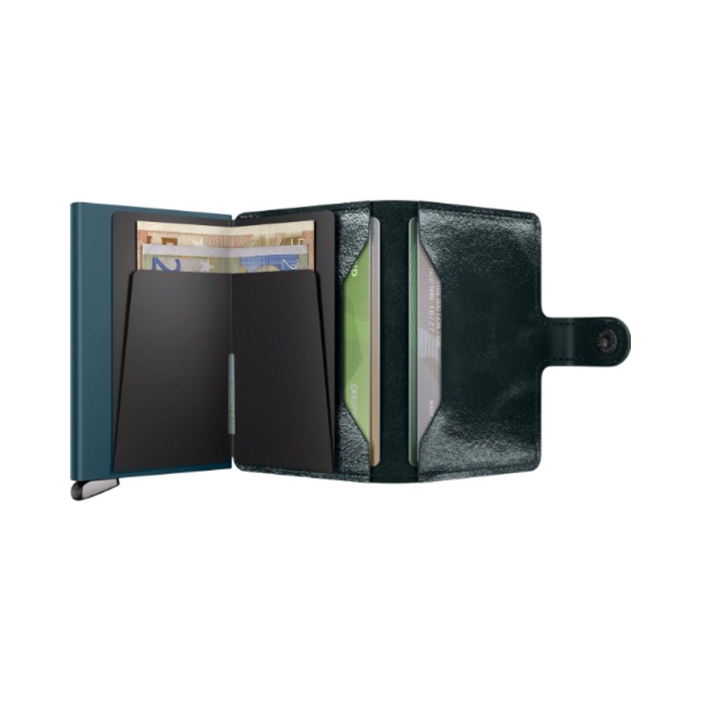 Secrid Premium Mini Wallet+ Naplak in Green