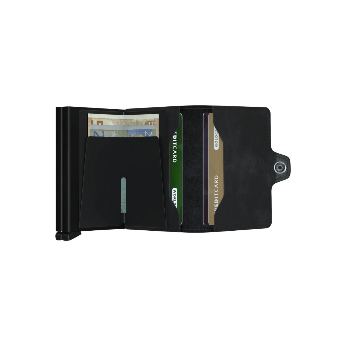 Secrid Twin Wallet Vintage in Black