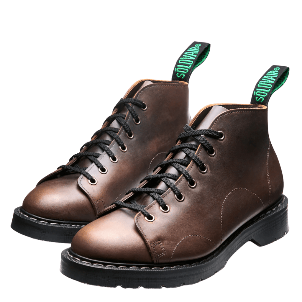 Solovair Monkey Boot in Gaucho Crazy Horse