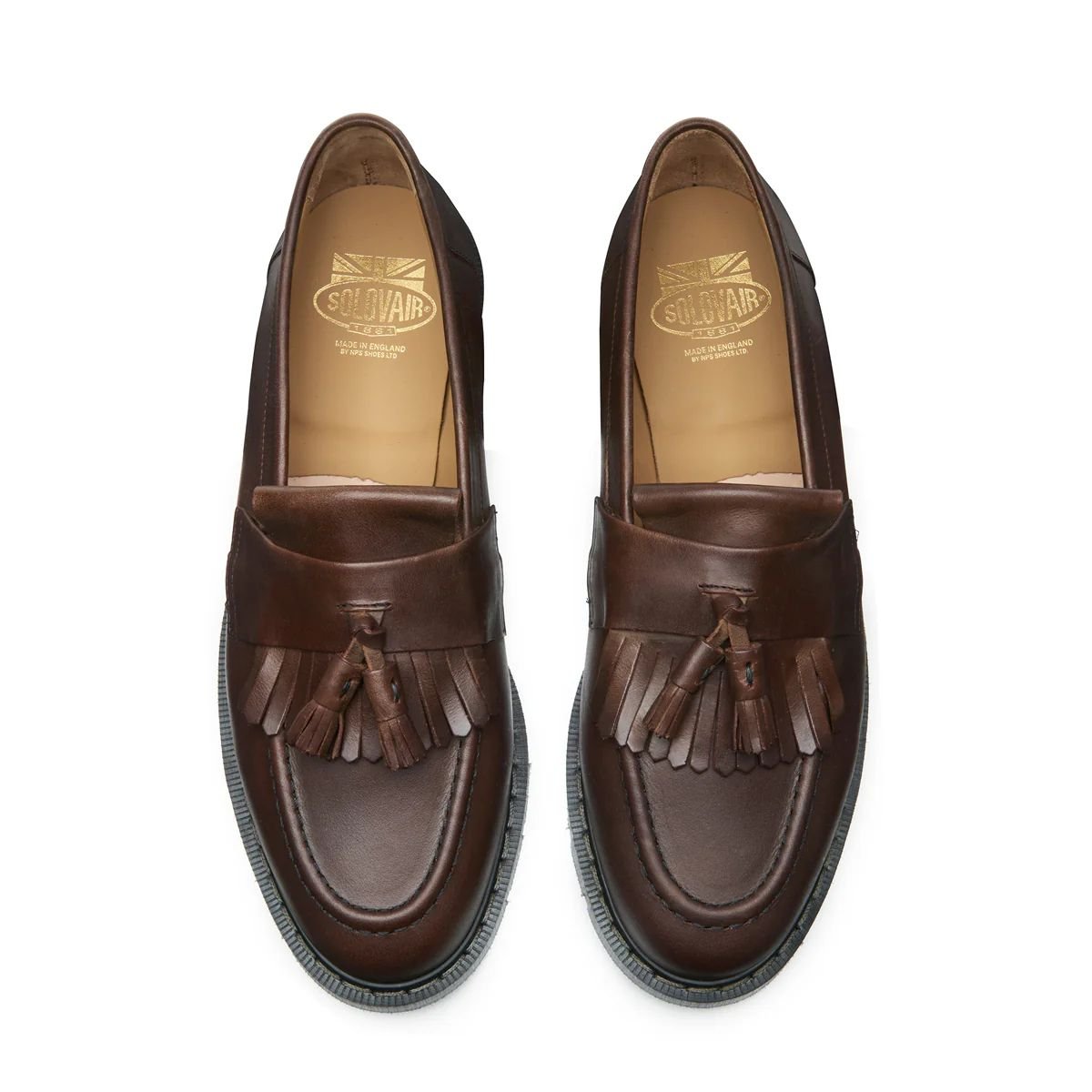 Solovair Tassel Loafer in Gaucho Crazy Horse