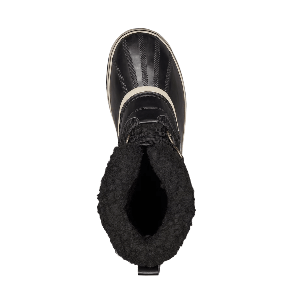 Sorel Men's 1964 Pac Nylon Waterproof Boot in Black/Ancient Fossil