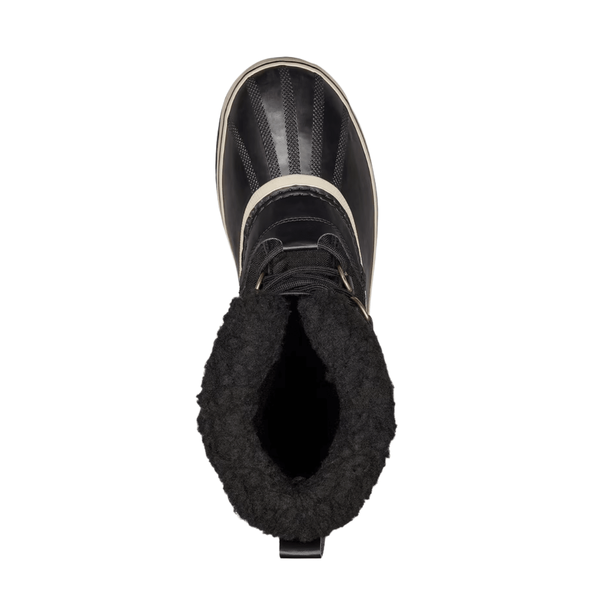 Sorel Men's 1964 Pac Nylon Waterproof Boot in Black/Ancient Fossil