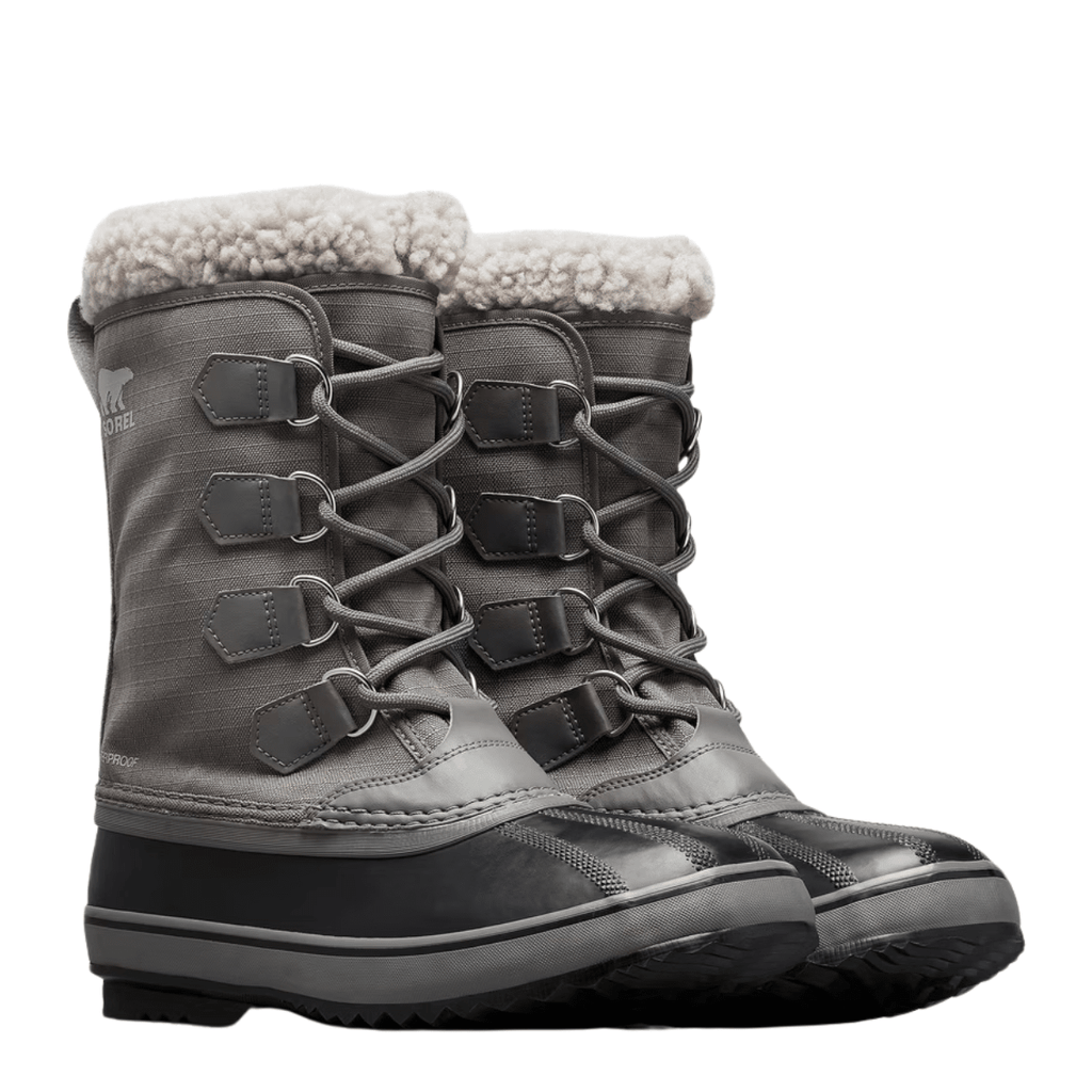 Sorel Men's 1964 Pac Nylon Waterproof Boot in Quarry/Dove