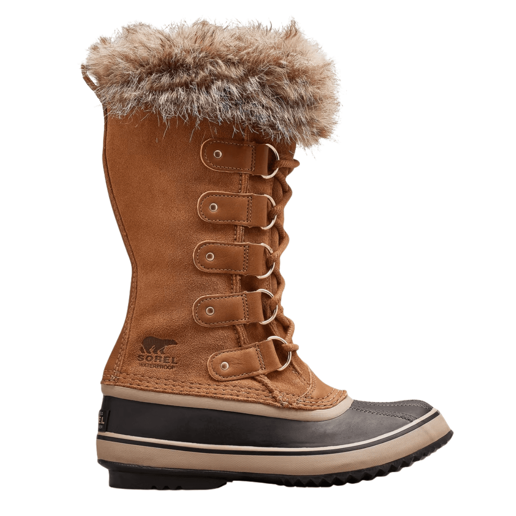 Sorel Women's Joan of Arctic Waterproof Boot in Camel Brown/Black