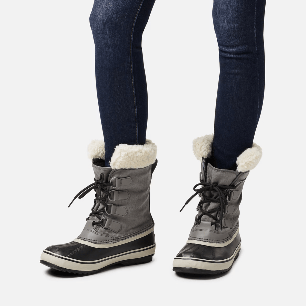 Sorel Women's Winter Carnival Waterproof Boot in Quarry/Black