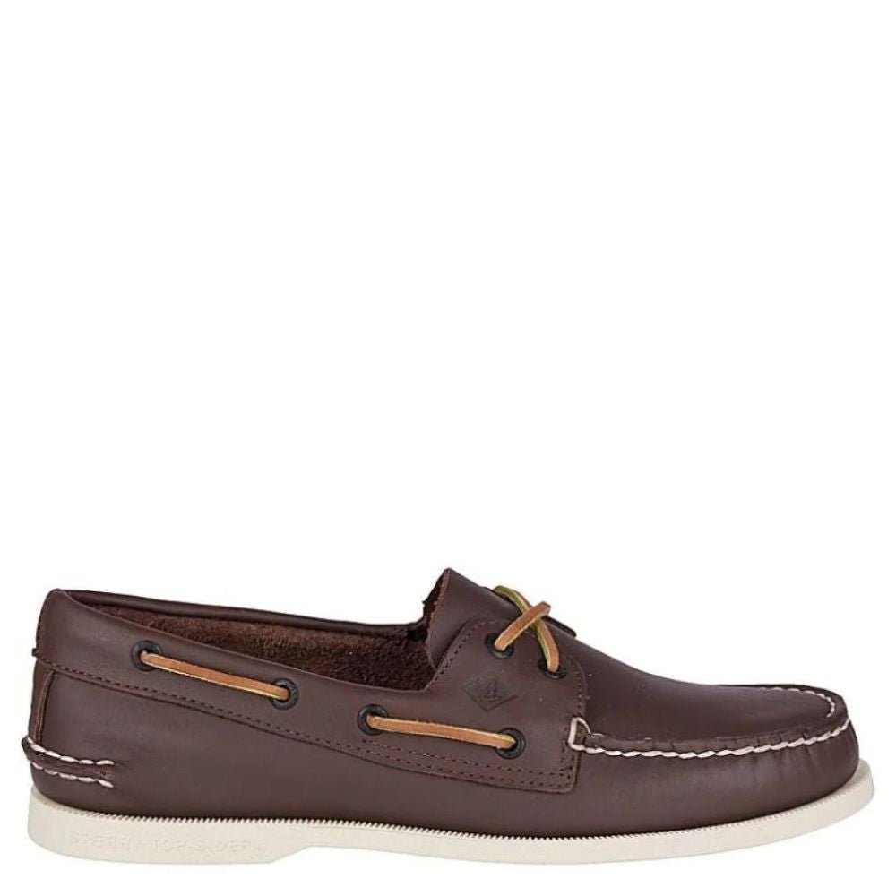 Sperry Men's Authentic Original 2-Eye Boat Shoe in Classic Brown (Wide Width)