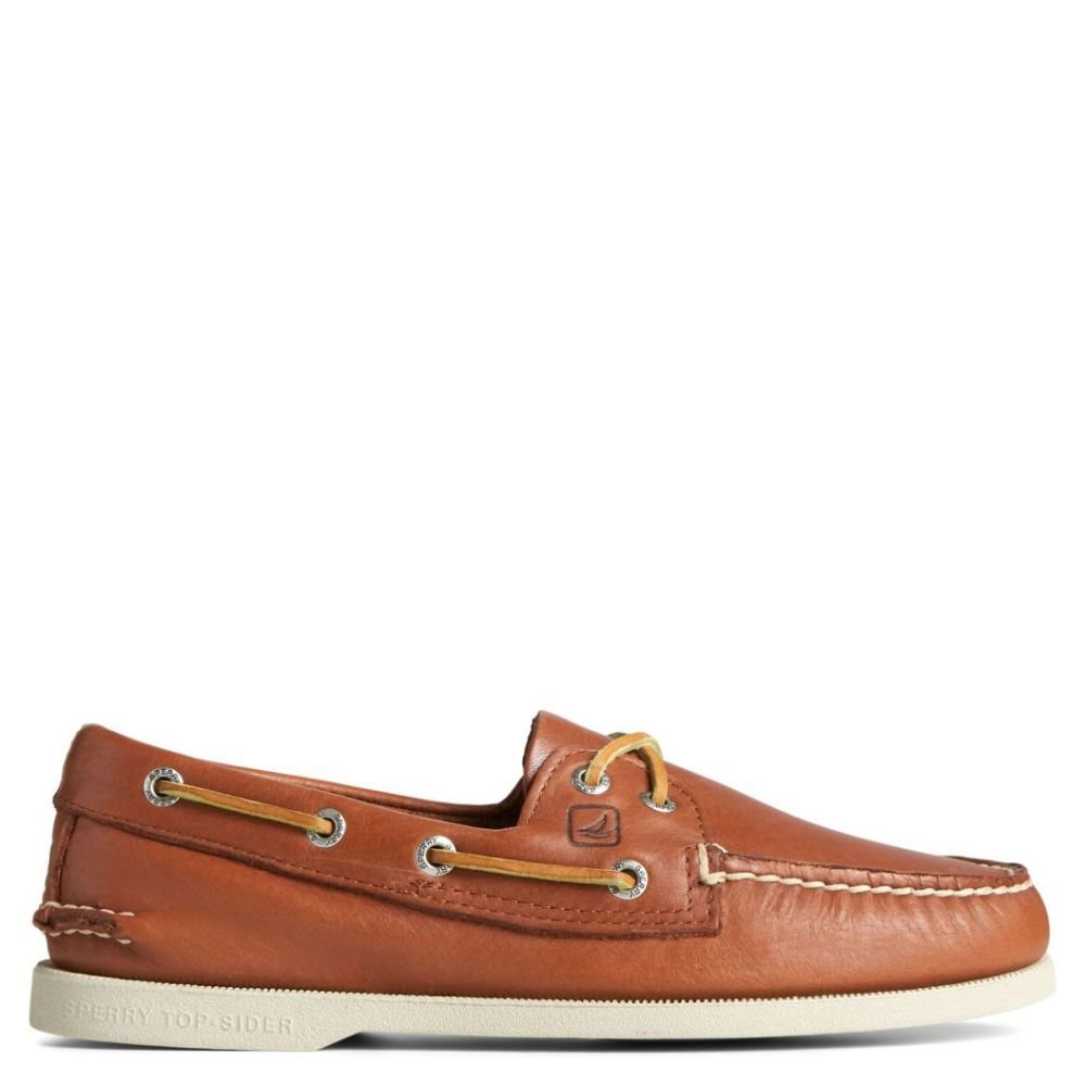 Sperry Men's Authentic Original 2-Eye Boat Shoe in Tan