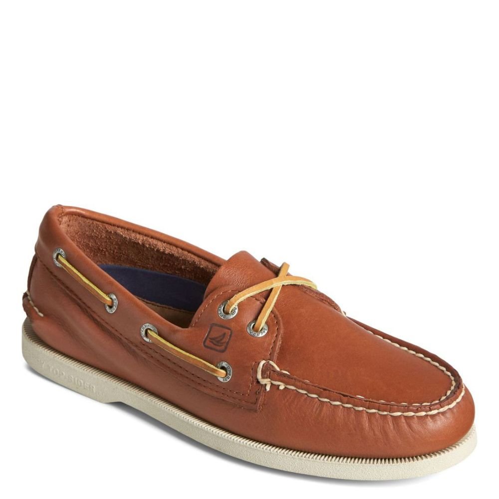 Sperry Men's Authentic Original 2-Eye Boat Shoe in Tan