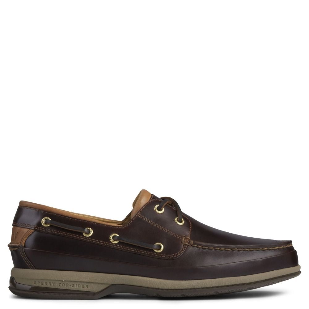 Sperry Men's Gold Cup Authentic Original 2-Eye Boat Shoe in Amaretto