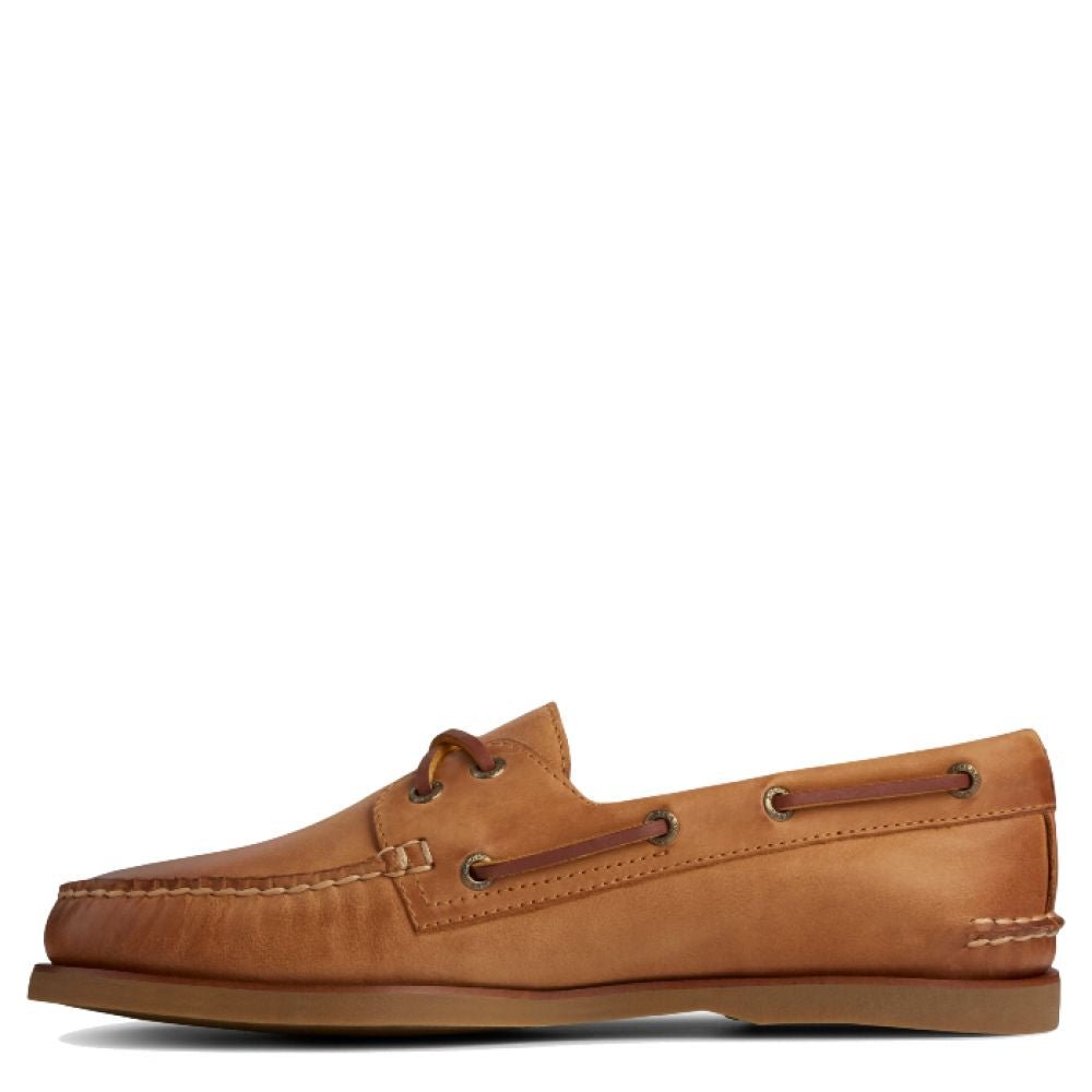 Sperry Men's Gold Cup Authentic Original 2-Eye Boat Shoe in Med Beige
