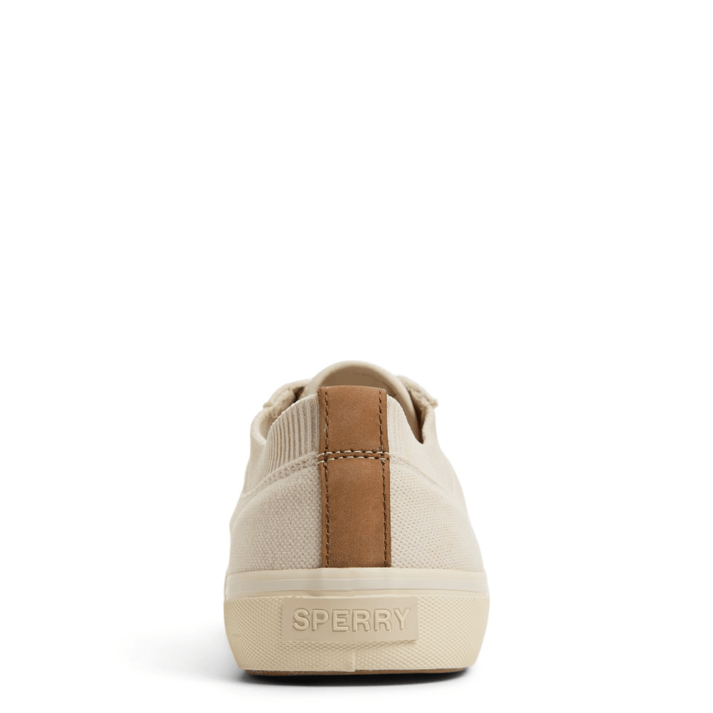 Sperry Men's Striper II Knit Sneaker in Bone