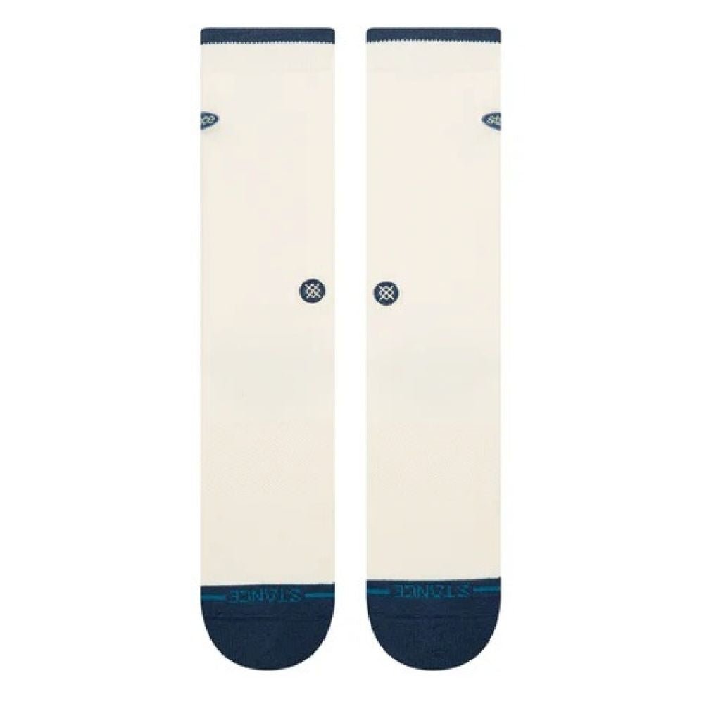 Stance Blurred Crew Socks in Canvas