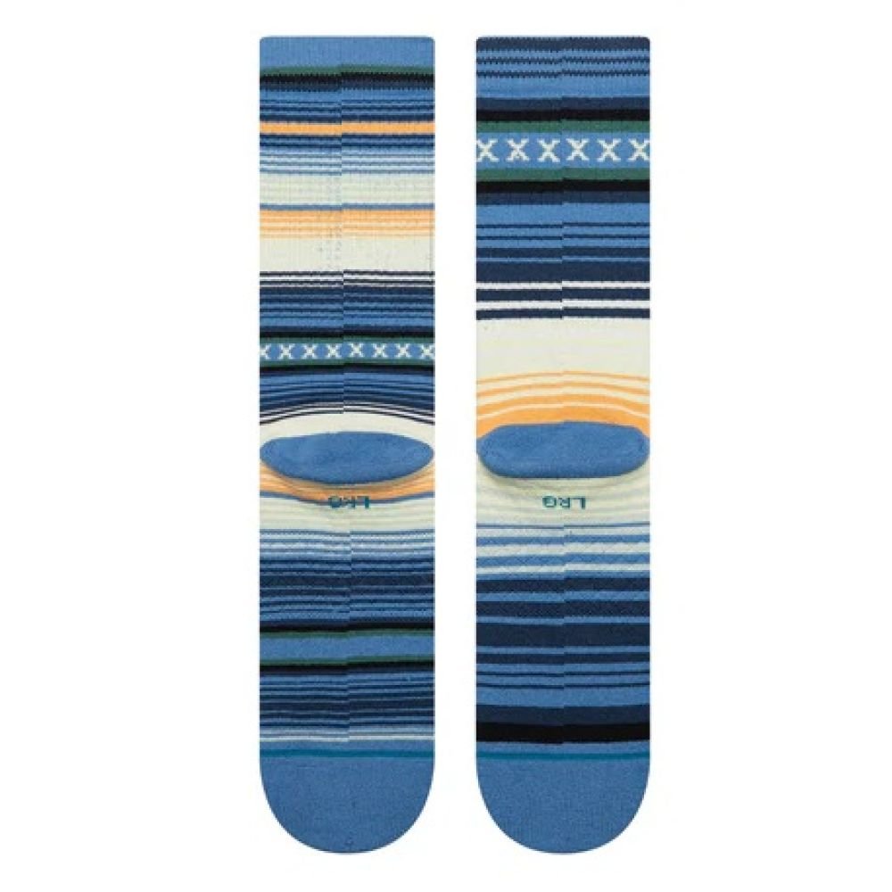 Stance Curren Crew Socks in Capri Blue
