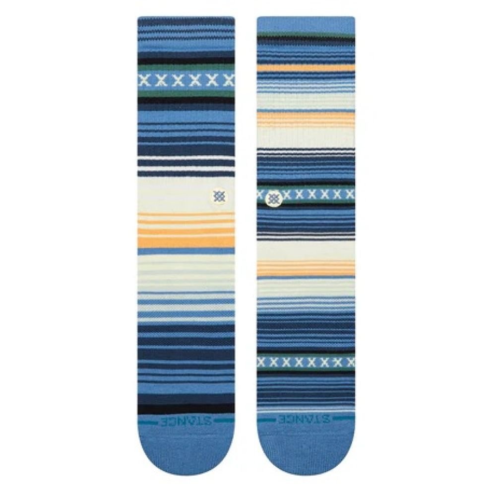 Stance Curren Crew Socks in Capri Blue