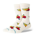 Stance Fruits Crew Socks in Canvas