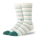 Stance Striped It Crew Socks in Teal
