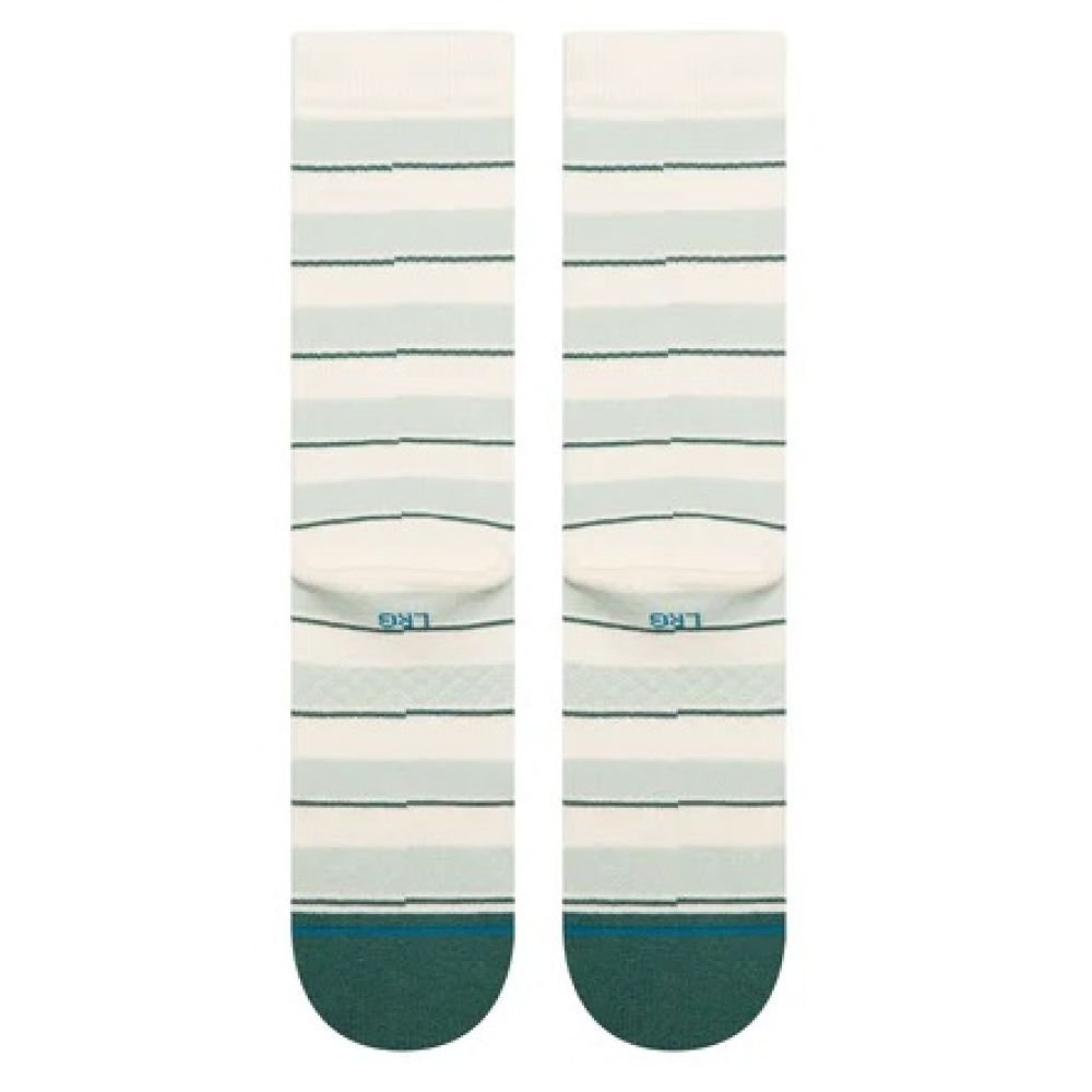 Stance Striped It Crew Socks in Teal