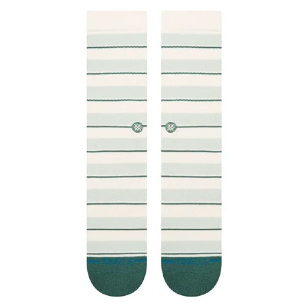 Stance Striped It Crew Socks in Teal