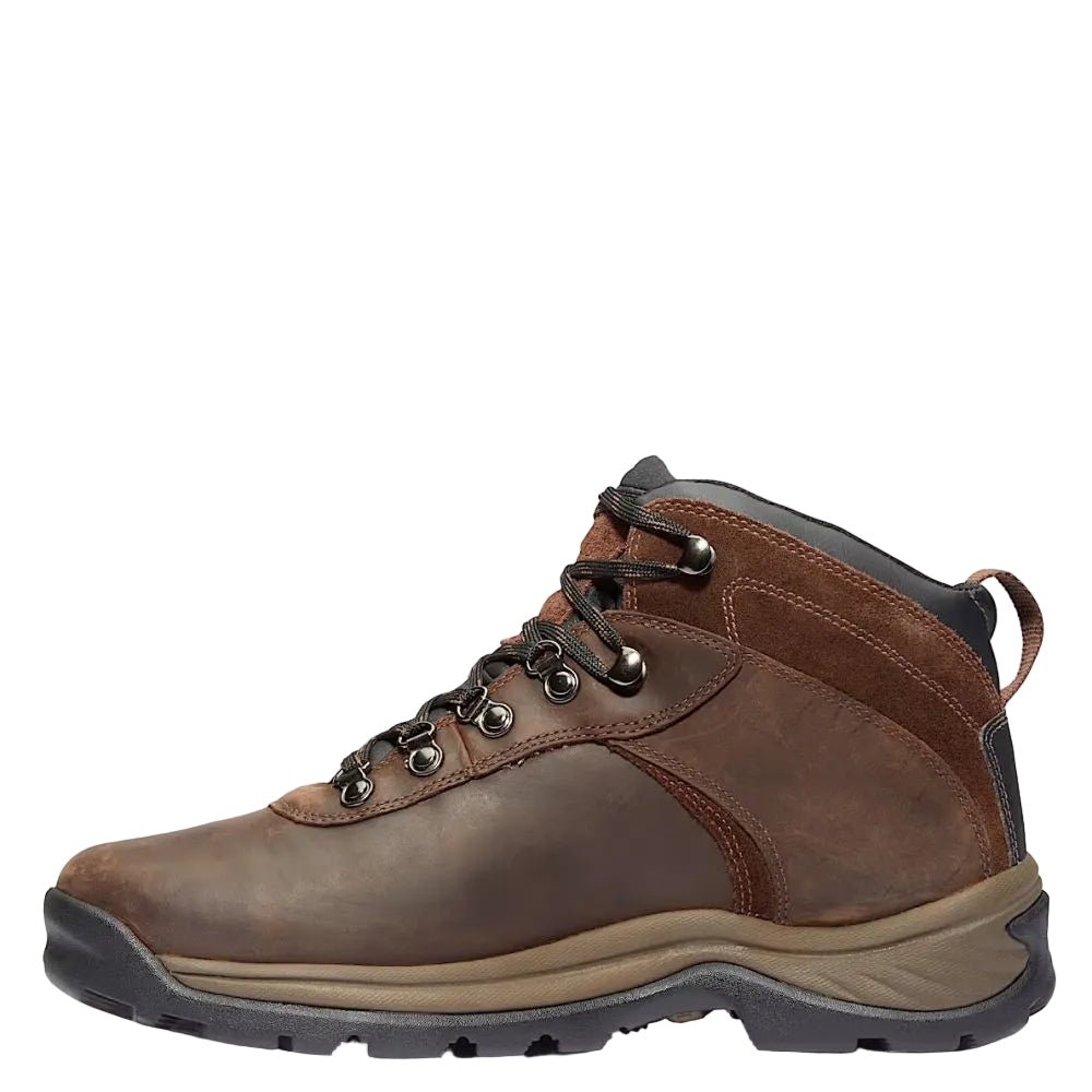 Timberland Men's Flume Waterproof Hiking Boot in Dark Brown