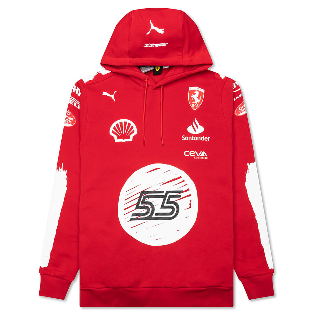 for Scuderia Ferrari Replica Hoodie - Rosso Corsa/JV CS