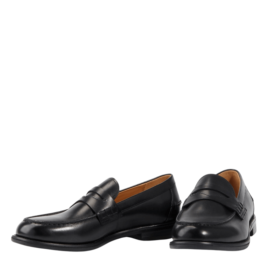 Vagabond Men's Steven Loafers in Black Leather