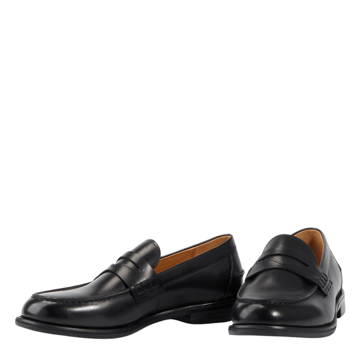 Vagabond Men's Steven Loafers in Black Leather