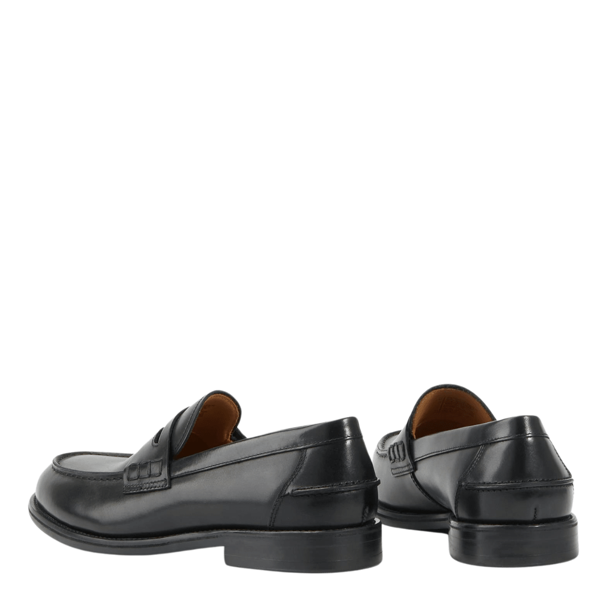 Vagabond Men's Steven Loafers in Black Leather
