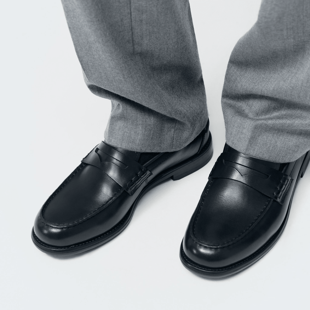 Vagabond Men's Steven Loafers in Black Leather