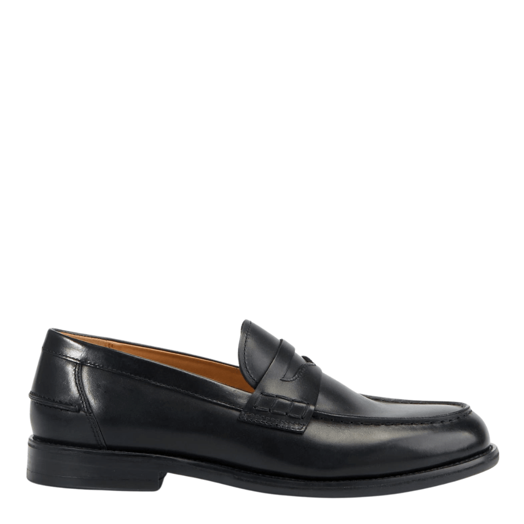 Vagabond Men's Steven Loafers in Black Leather