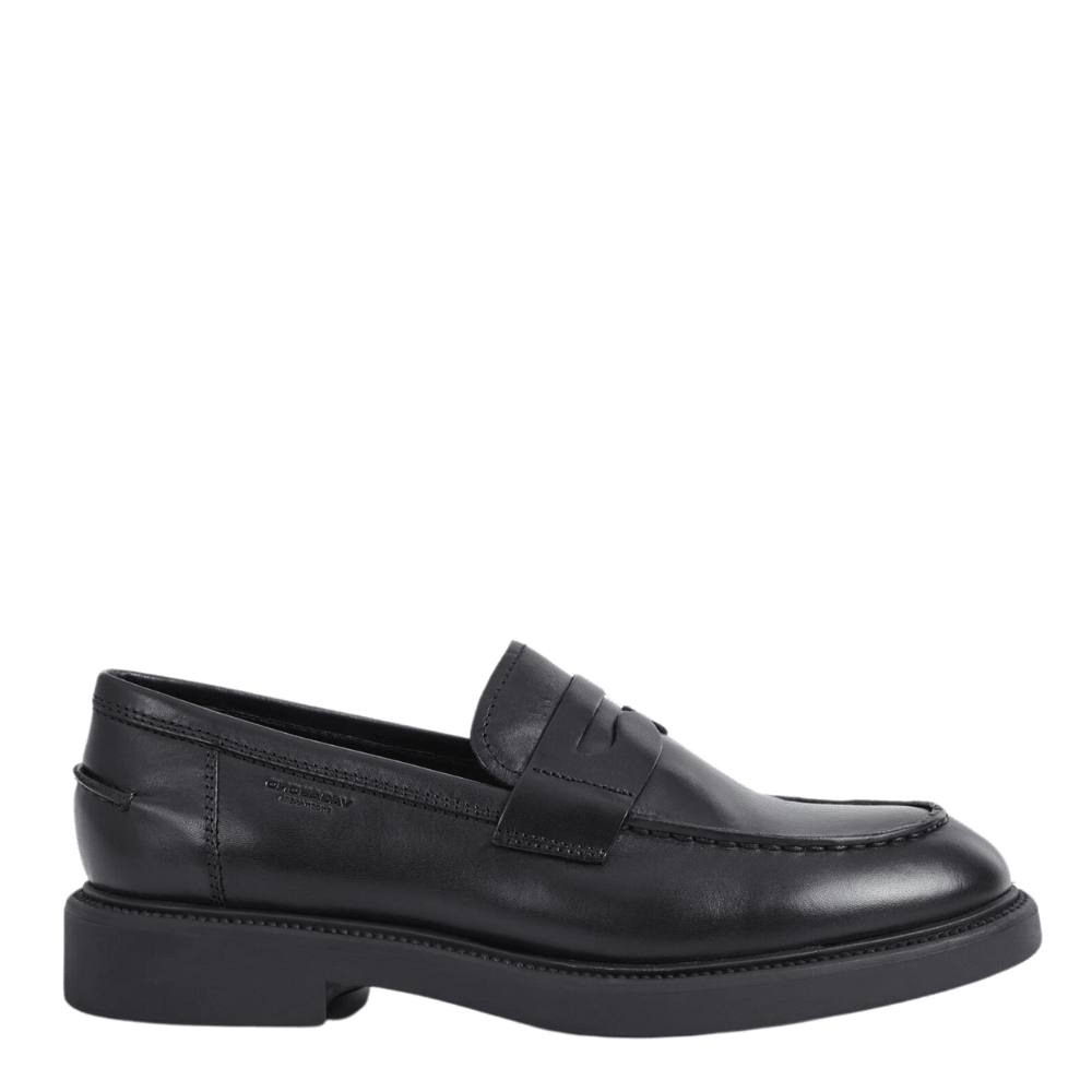 Vagabond Women's Alex W Loafer in Black Leather