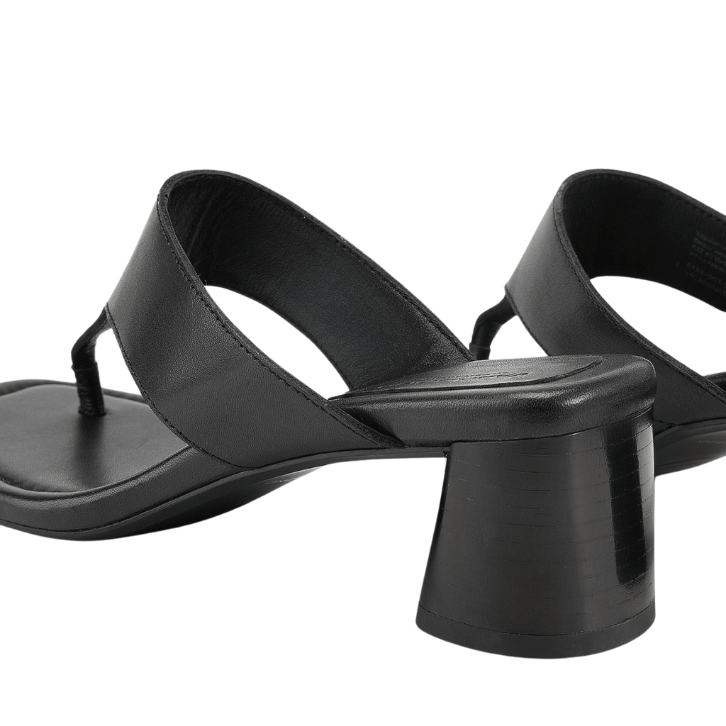 Vagabond Women's Evie Heeled Sandals in Black Leather