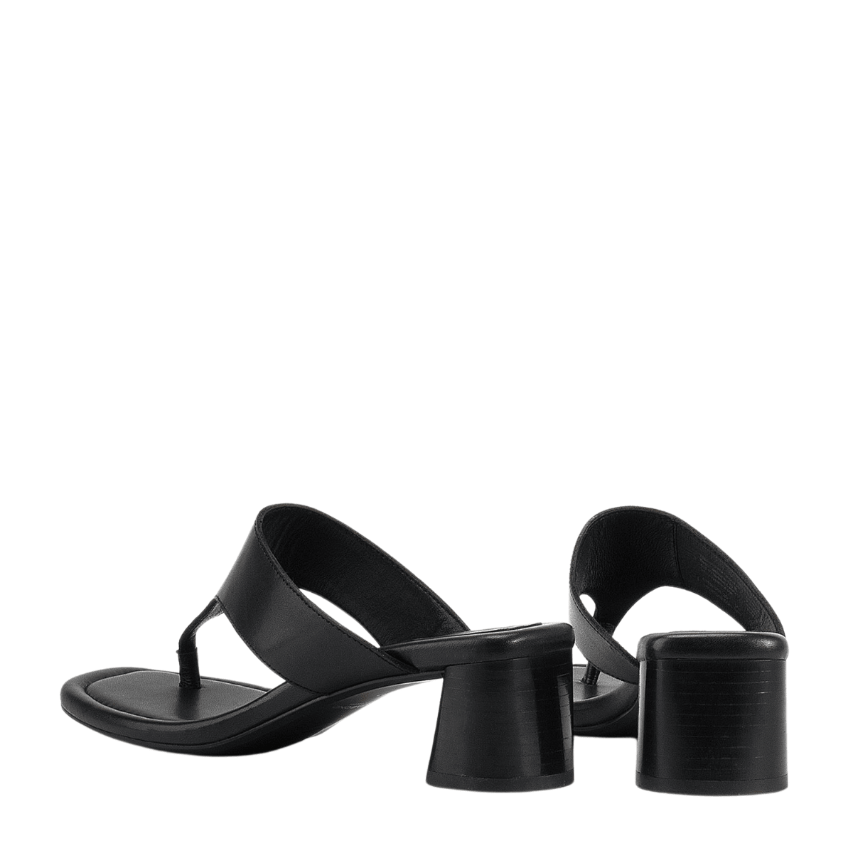 Vagabond Women's Evie Heeled Sandals in Black Leather